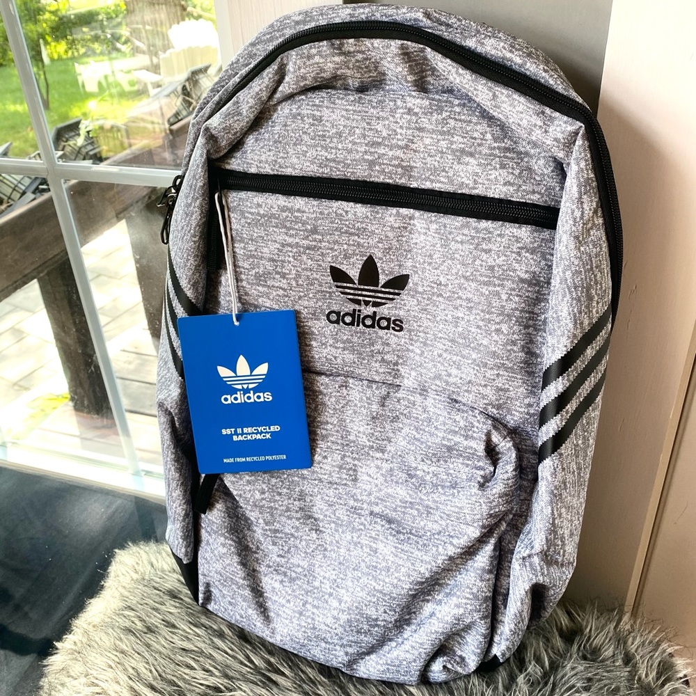 NWT Adidas Originals backpack w/ laptop slot - Picture 2 of 5